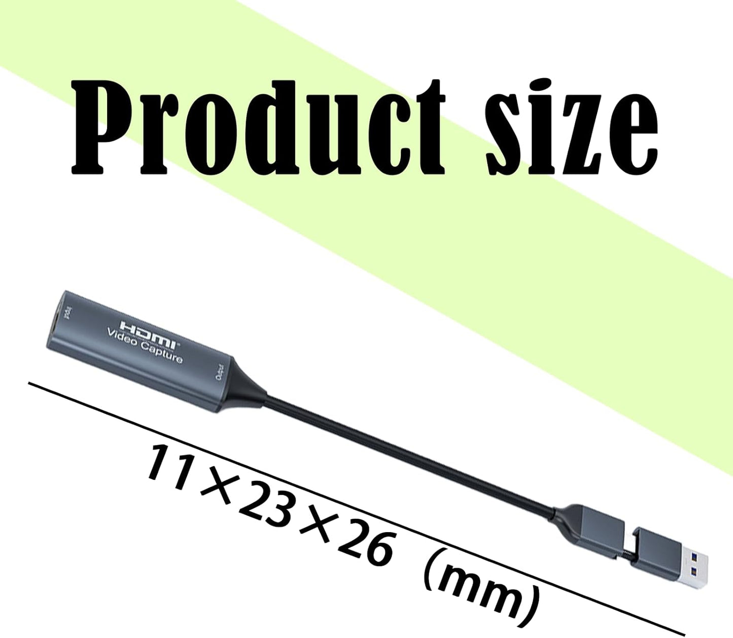 4K HDMI Components to USB Video Capture Card 1080P60 HD Live Audio DEMO