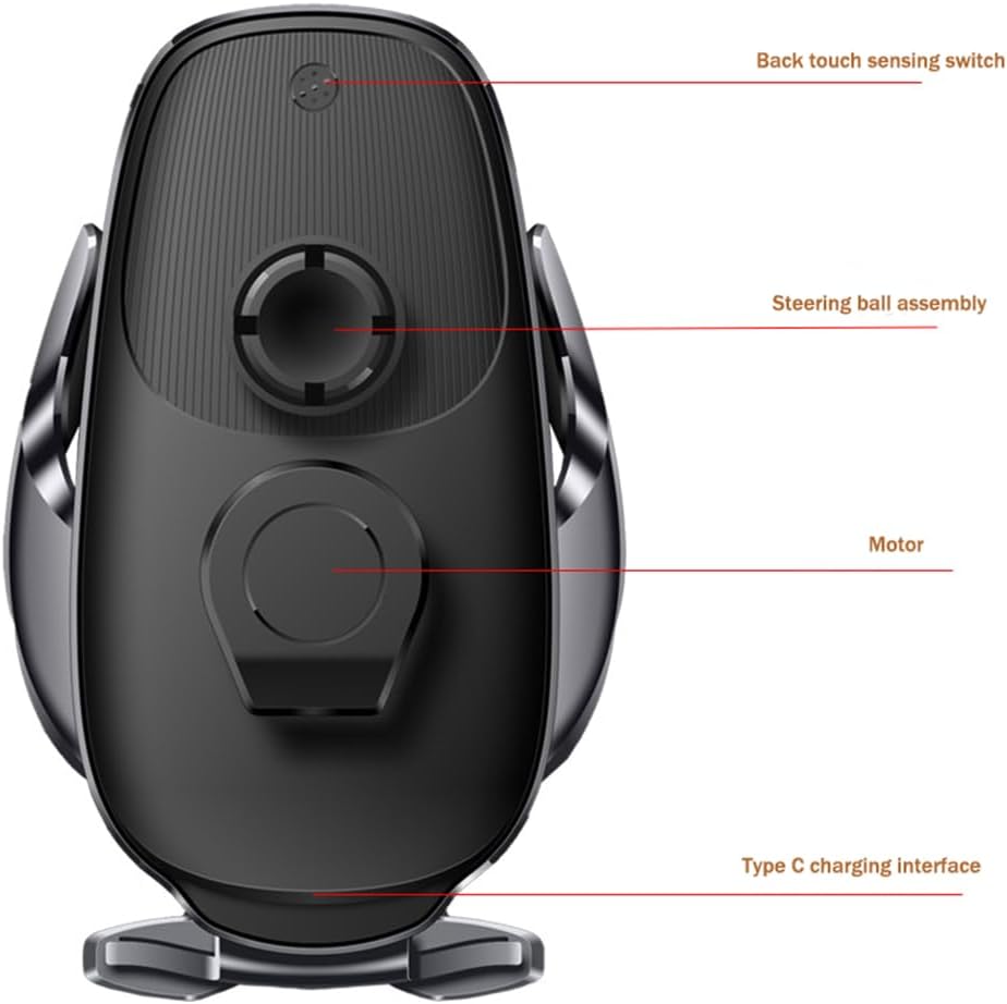 Basecn 15W Automobile Chargers Fast Charge Wireless Car Vent Phone Charger NEW