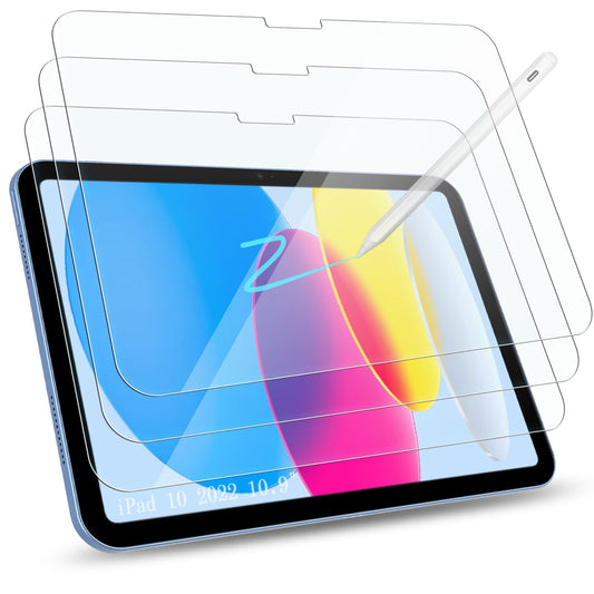 Transparent Tempered Glass Screen Protectors for iPad 10 2022 10.9 Size NEW