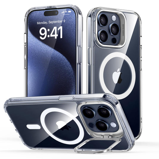 ESR Clear Protective Magnetic Phone Case for iPhone 15 Pro Max with MagSafe DEMO