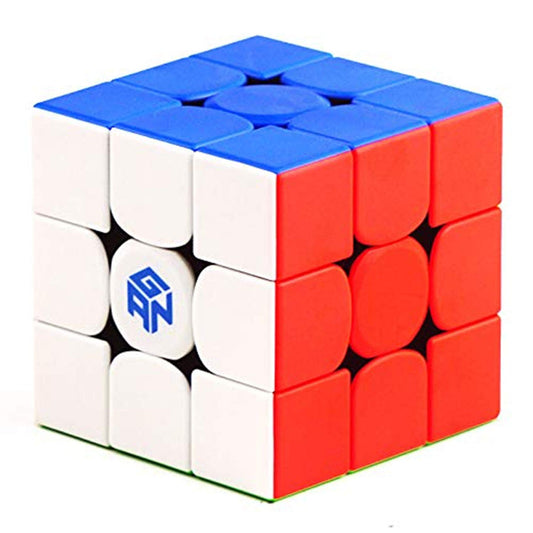 GanCube 3x3 Toys Sticker-less Magic Cube Transparent Speed Puzzle Toy NEW