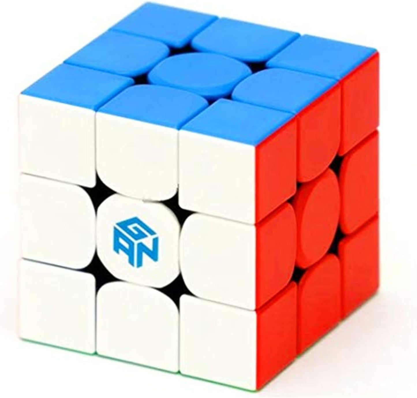 GanCube 3x3 Toys Sticker-less Magic Cube Transparent Speed Puzzle Toy NEW