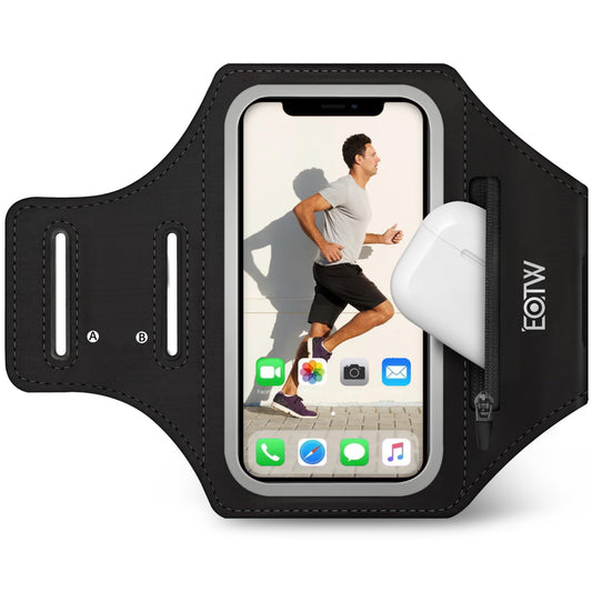 EOTW Mobile Phone Armband Holder Jogging Sports Workout Arm Band Strap NEW