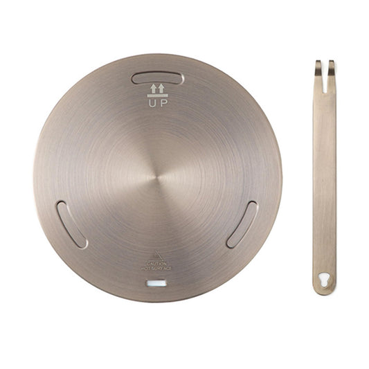 Elegant 11-Inch Rose Gold Heat Diffuser Plates for Gas & Electric Stoves NEW