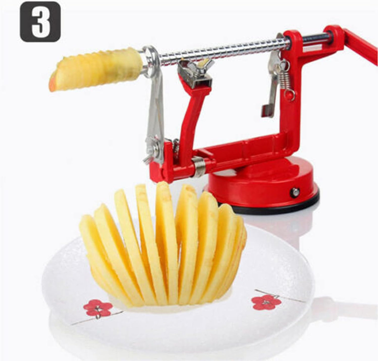 3-in-1 Stainless Peelers Steel Fruit & Vegetable Peeler, Corer, and Slicer NEW