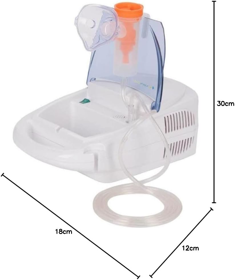 CareMax Portable Nebulisers Tabletop Compressor Nebuliser Machine for Home DEMO
