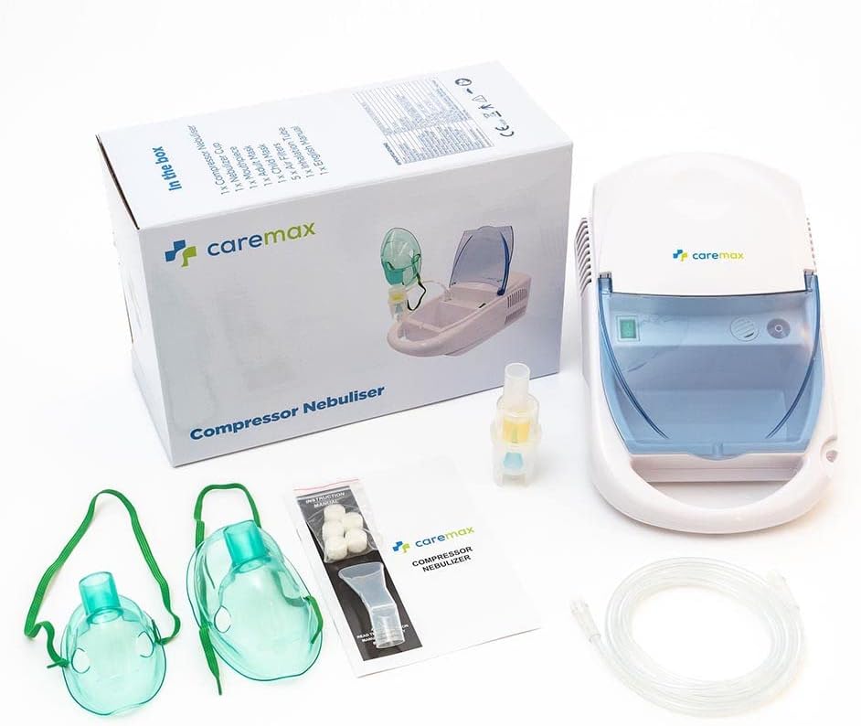 CareMax Portable Nebulisers Tabletop Compressor Nebuliser Machine for Home DEMO