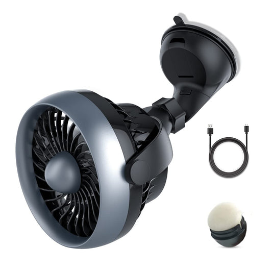 Portable Black USB Fans USB Desk Fan, Compact 10x6x4cm Cooler for Home NEW