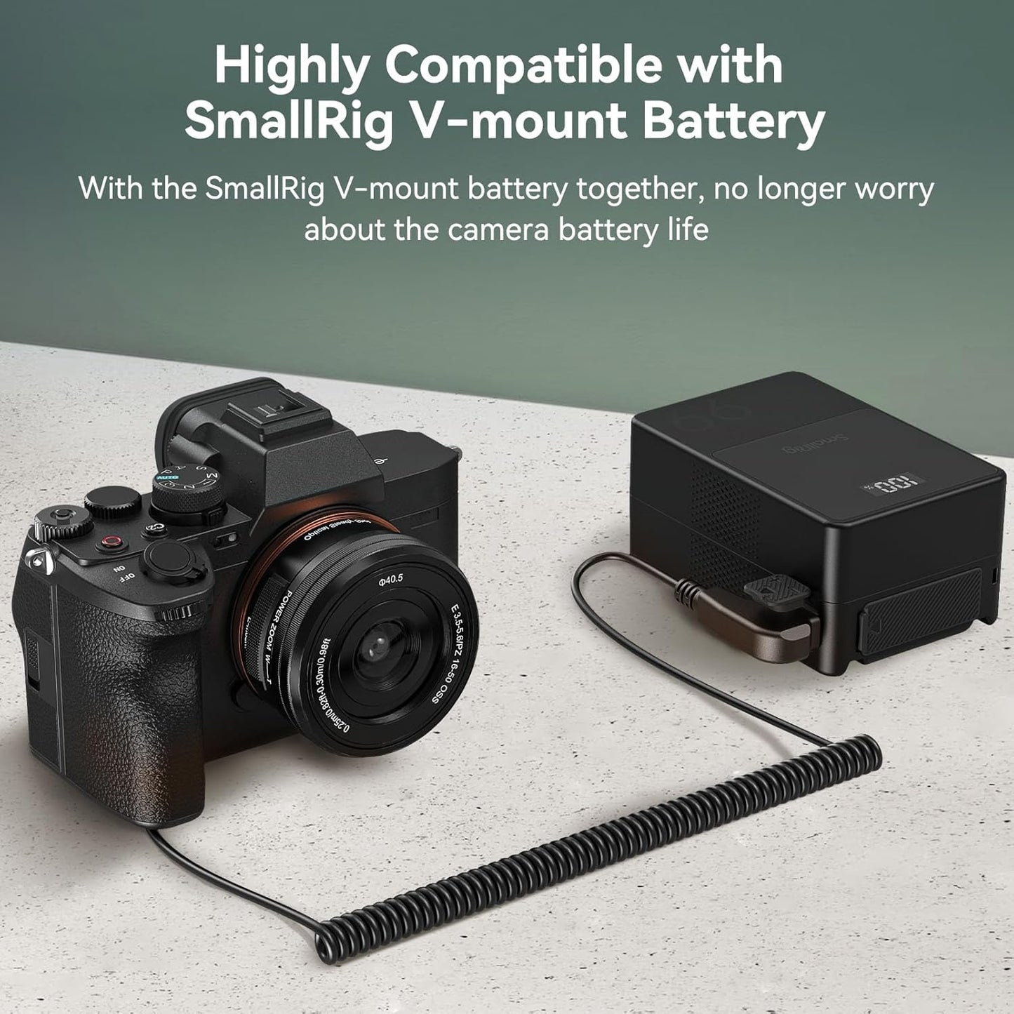 SmallRig D-TAP Dummy Battery for Sony FX3 and FX30 Camera Accessories NEW