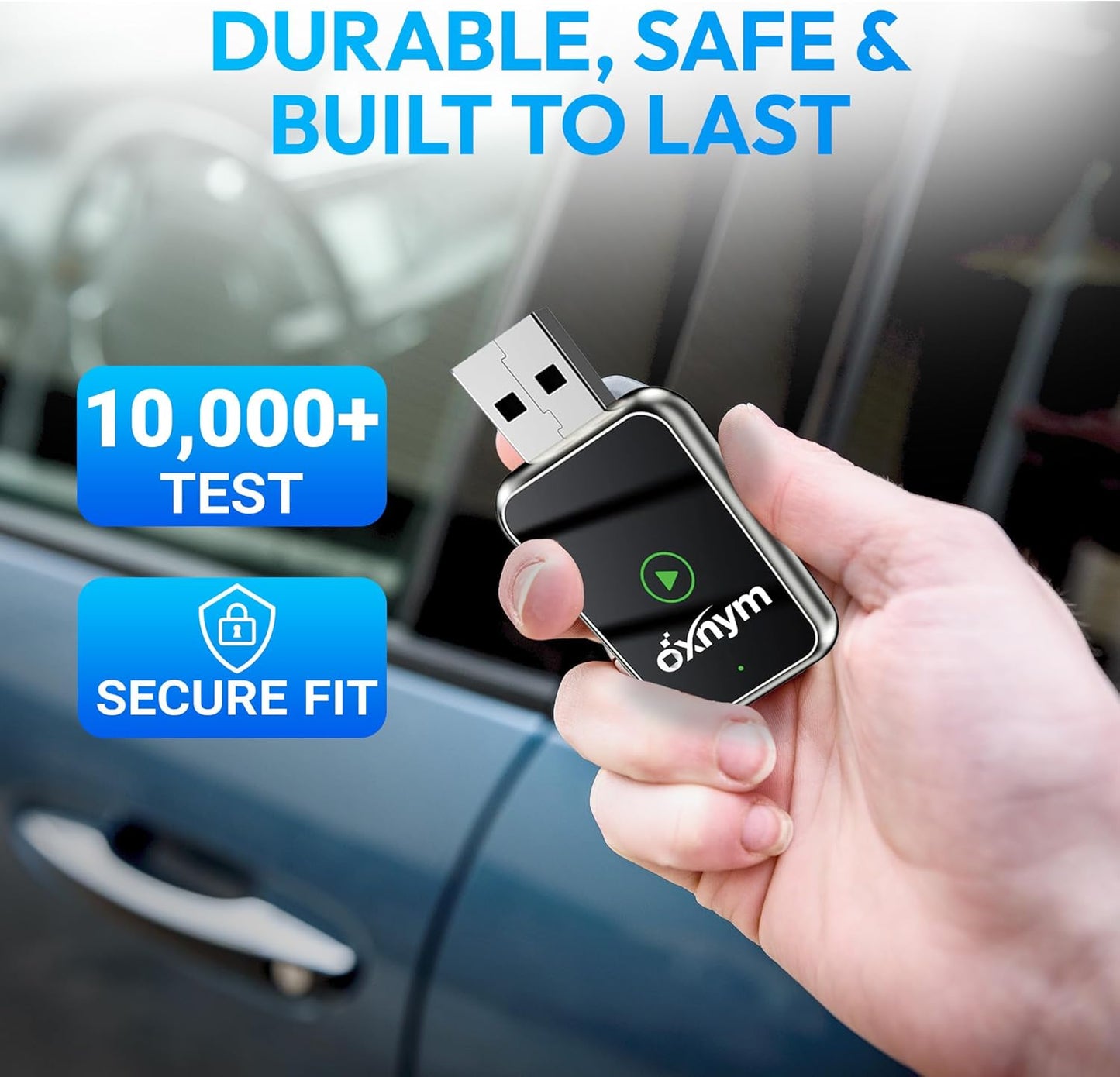 OXNYM Wireless Apple CarPlay & Android Auto Input Adapter for Seamless DEMO