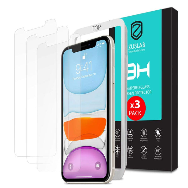 ZUSLAB Tempered Glass Screen Protector with Alignment Frame for Smartphones DEMO
