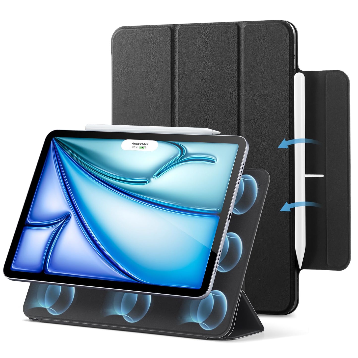 ESR Black iPad Air 11 Inch Tablet Case for 5th/4th Gen (2022/2020) NEW