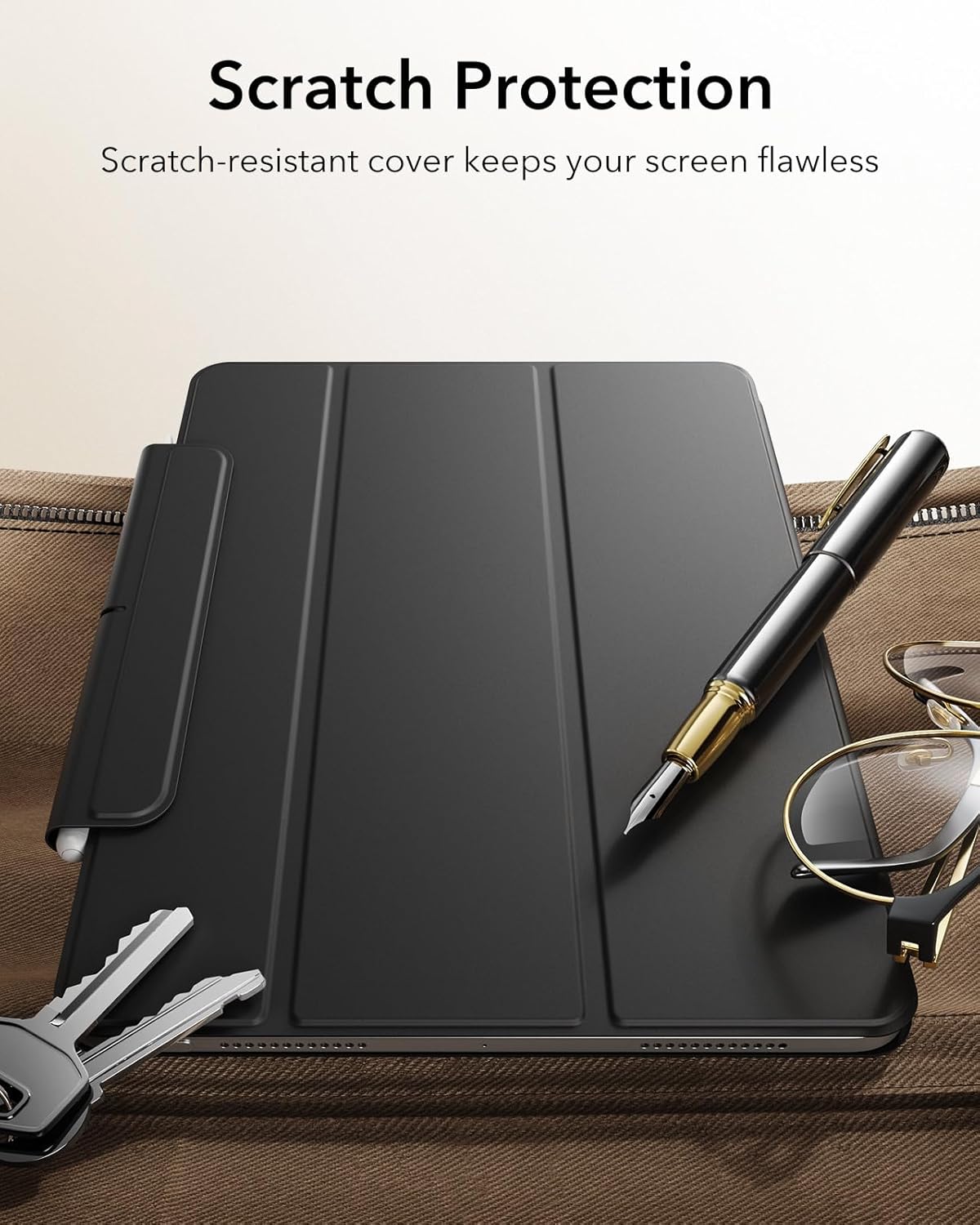 ESR Black iPad Air 11 Inch Tablet Case for 5th/4th Gen (2022/2020) NEW