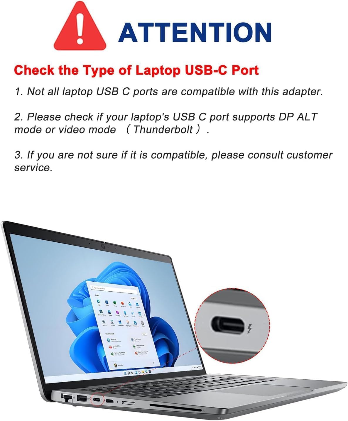 4-in-1 USB-C USB Hubs Hub with Dual HDMI 4K Ports, Ethernet, Silver - DEMO