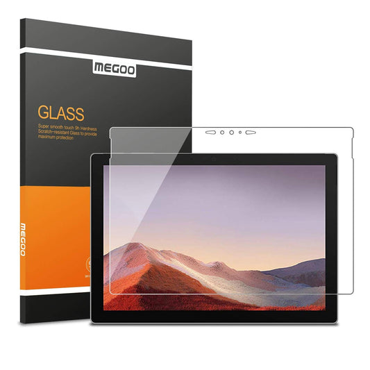 MEGOO Glass Screen Protector for Surface Pro 7 Plus/Pro Tempered HDX-Clear NEW