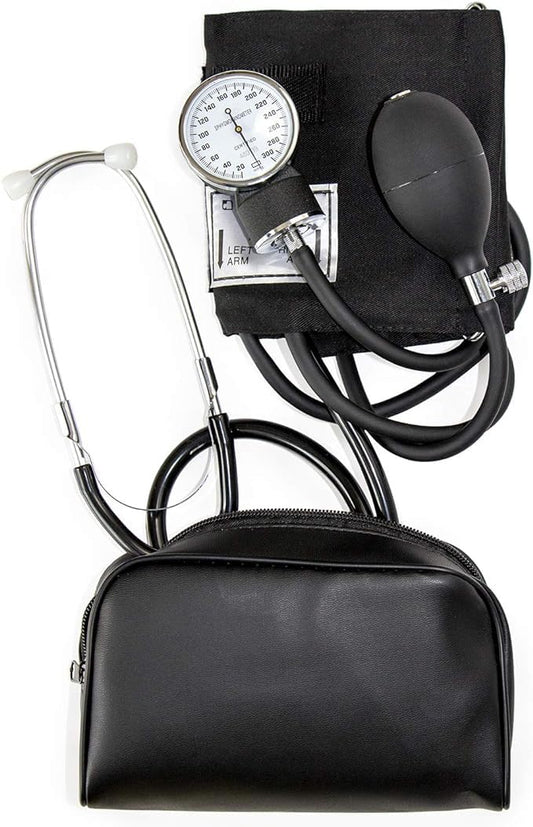 Home Blood Pressure Monitor with Large Adult Cuff (13-17") - Black Size DEMO