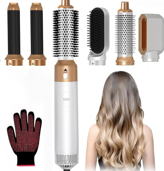 Upgrade Your Hair Styling with the 5-in-1 Detachable Blow Dryer Brush Set DEMO