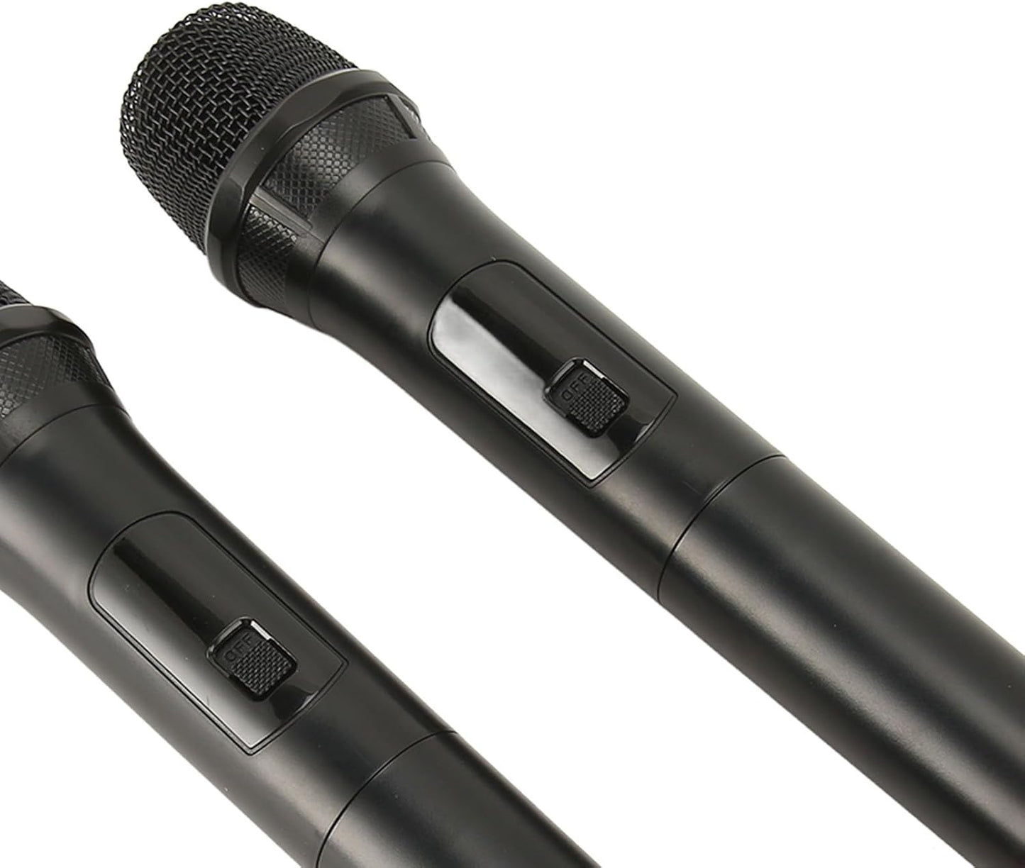 Wireless USB Microphone Cordless Dynamic 6.35mm for Podcasting Black 2pk DEMO