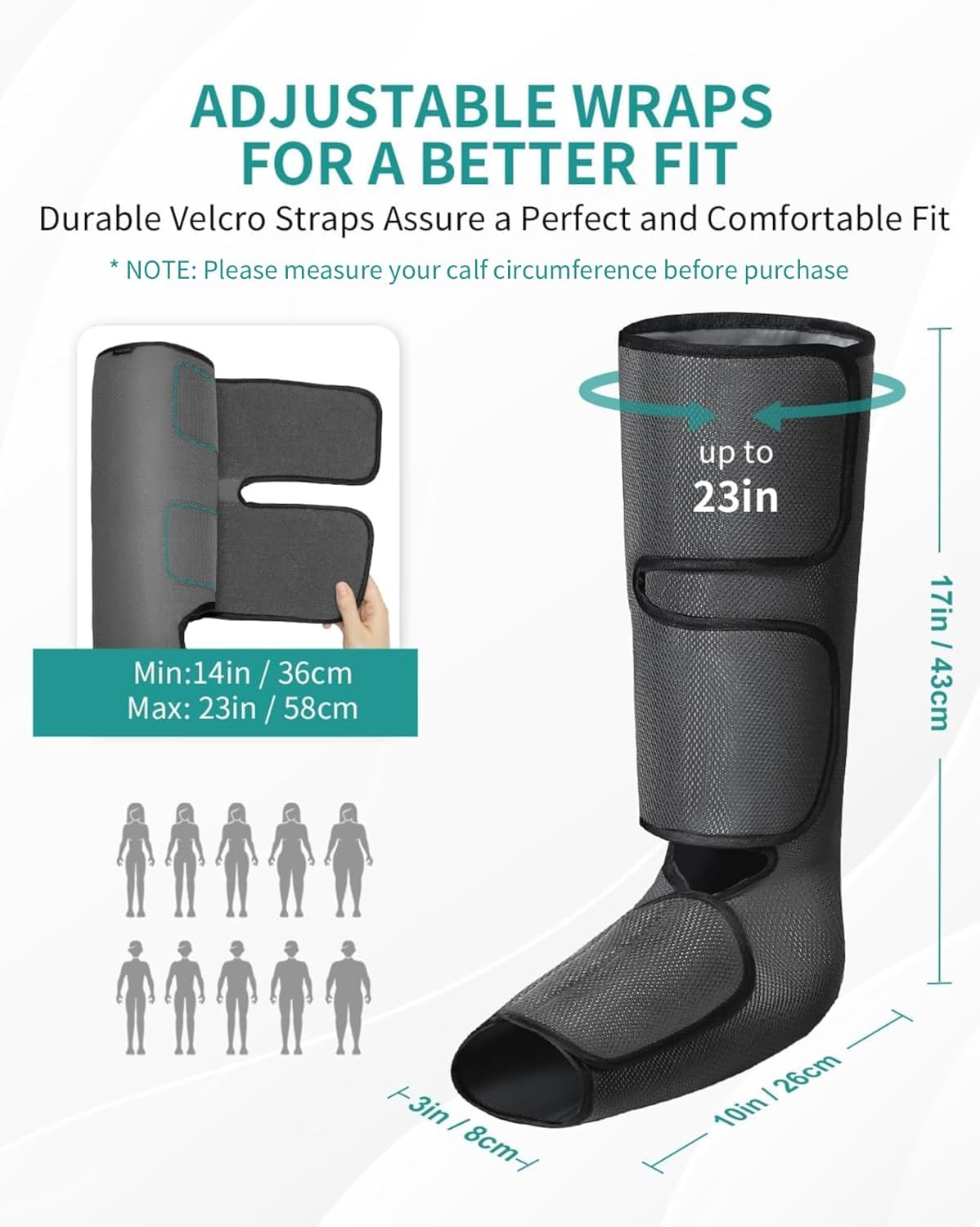 Nekteck Leg Massagers Massager with Air Compression Foot Circulation DEMO