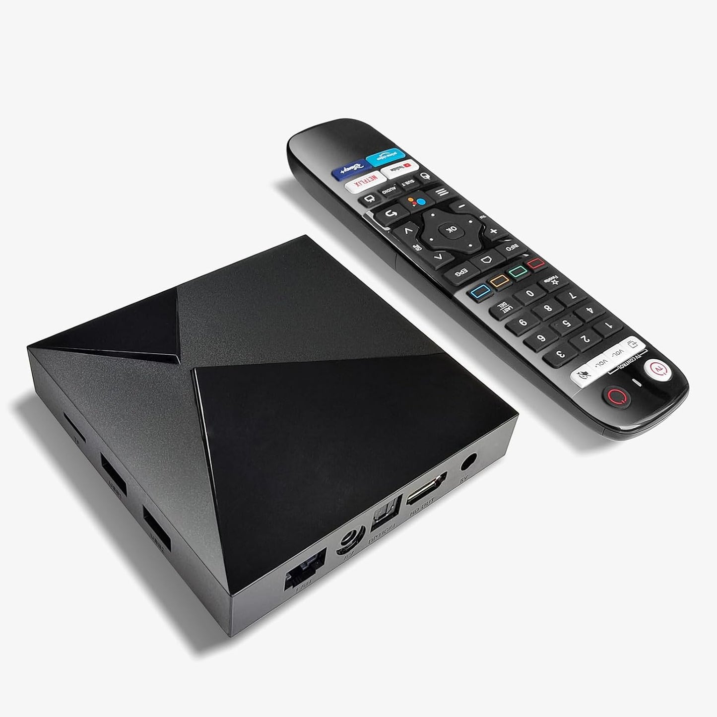 BOXPUT Android TV Box 11.0 8K HDR Streaming Media Player 4GB+32GB S905X4 NEW
