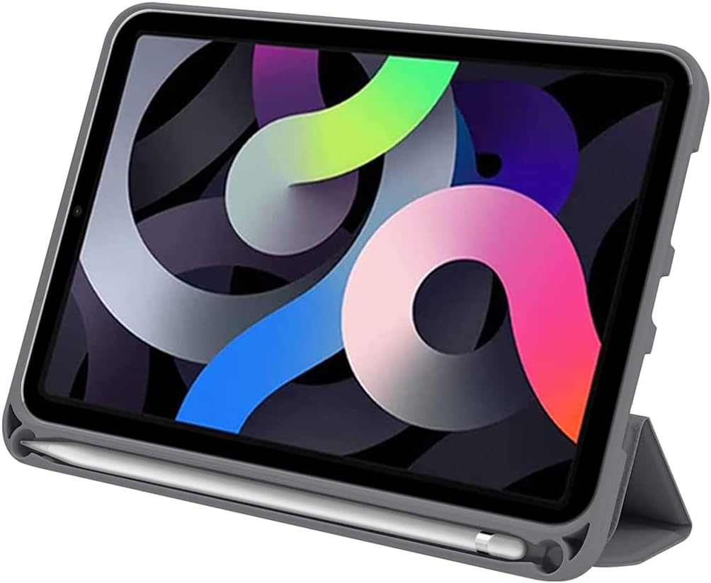 Soft TPU Slim Stand Magnetic Tablet Case for New iPad 10.9 (2022) in Grey DEMO