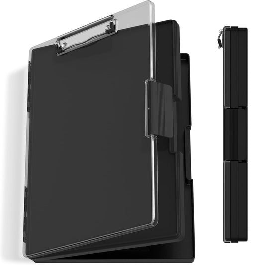 Versatile Black 22"x28" Clipboard with Storage for Filing Products Size NEW