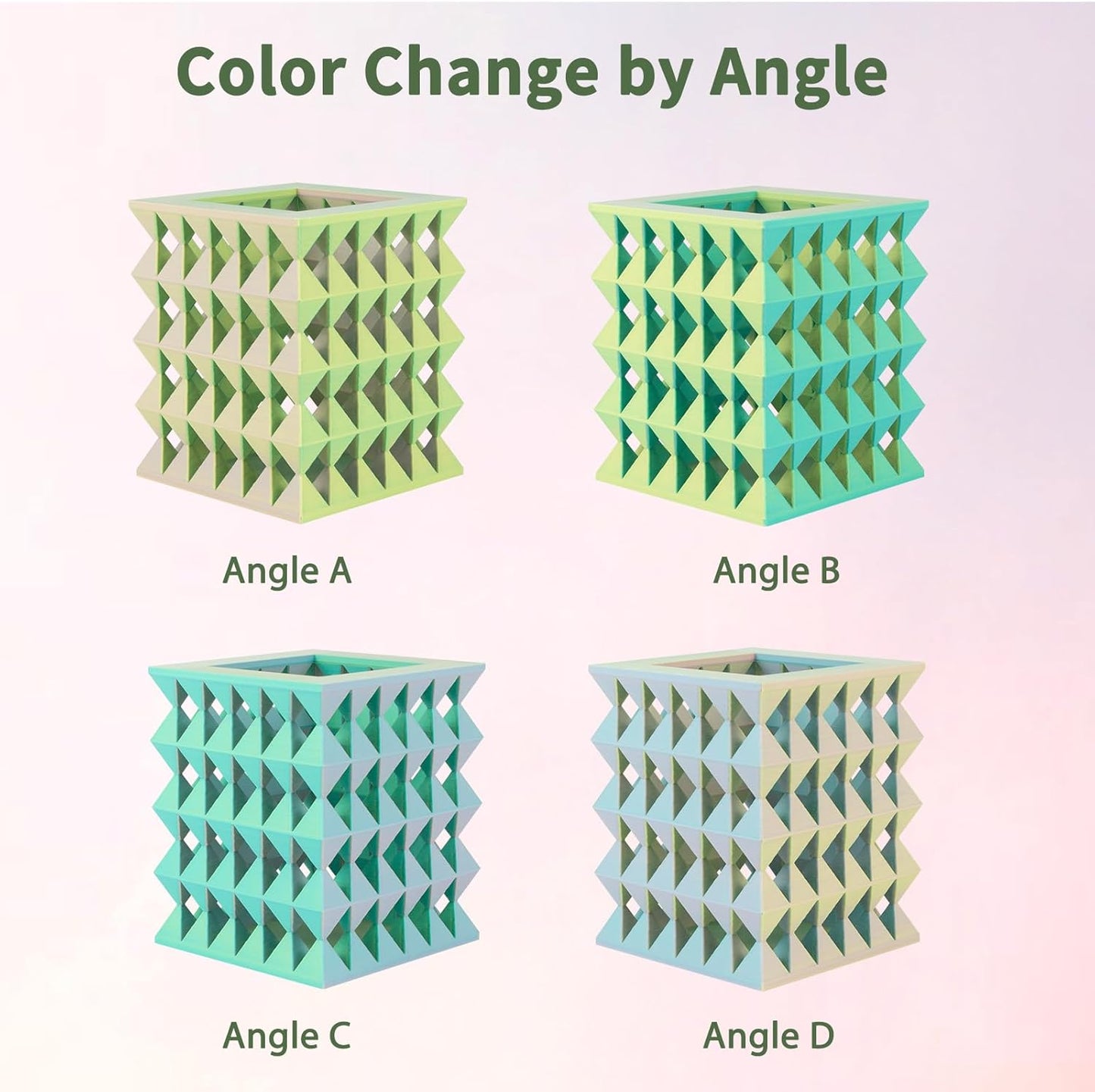 iSANGHU Matte Moonstone Tri-Color Changing 3-in-1 Filament 1.75mm Stationery NEW