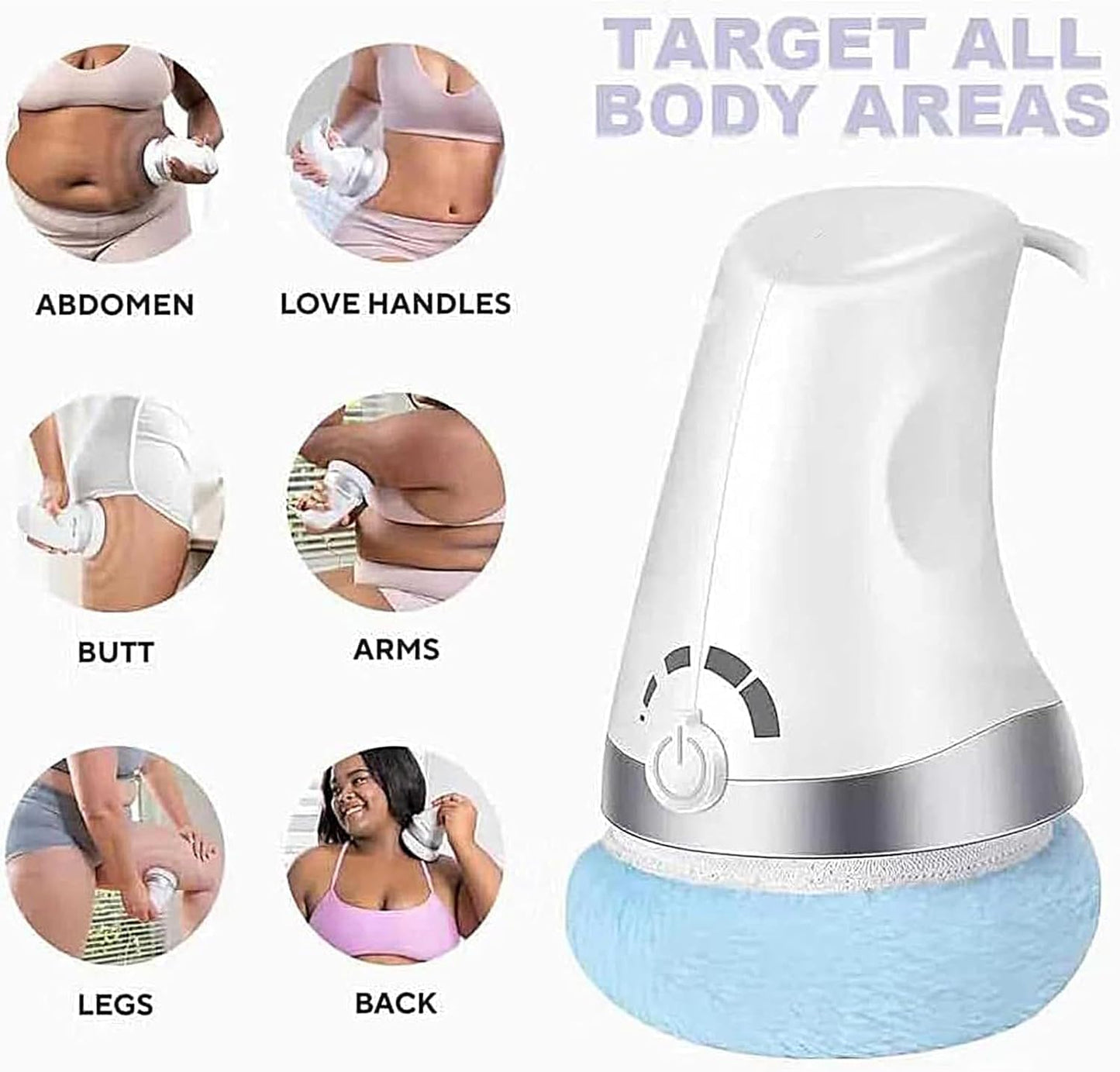 Cellulite Massage Device with Micro Vibration Technology for Smooth, NEW