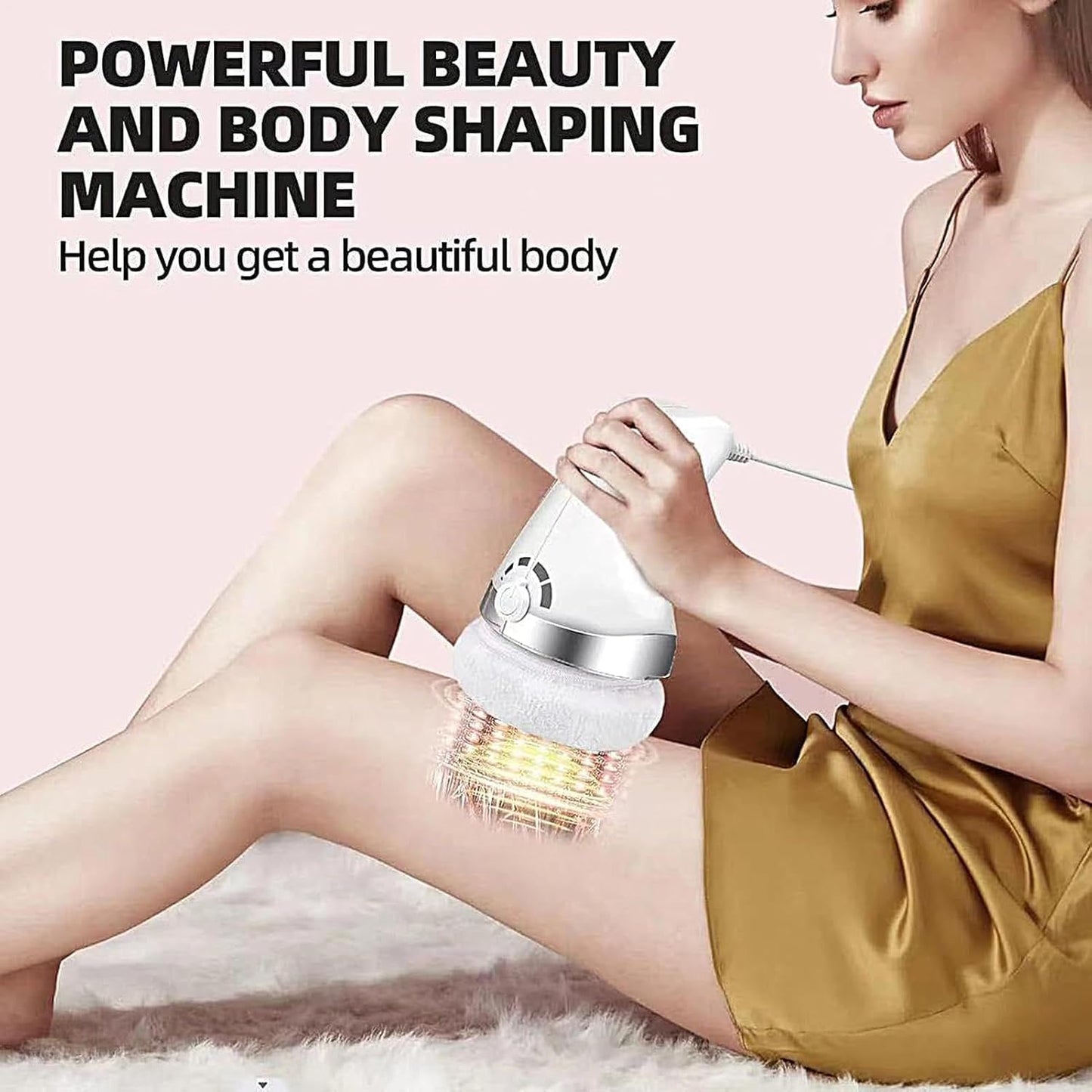 Cellulite Massage Device with Micro Vibration Technology for Smooth, NEW