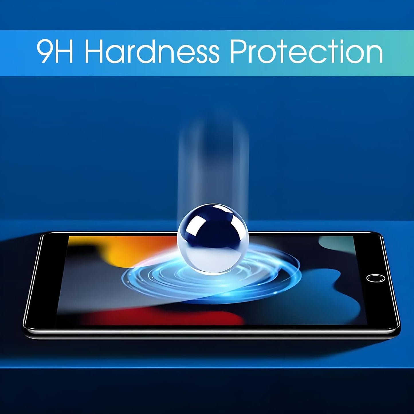 10.2" iPad Screen Protector Tempered Glass Clear Shield for 9th 8th 7th DEMO