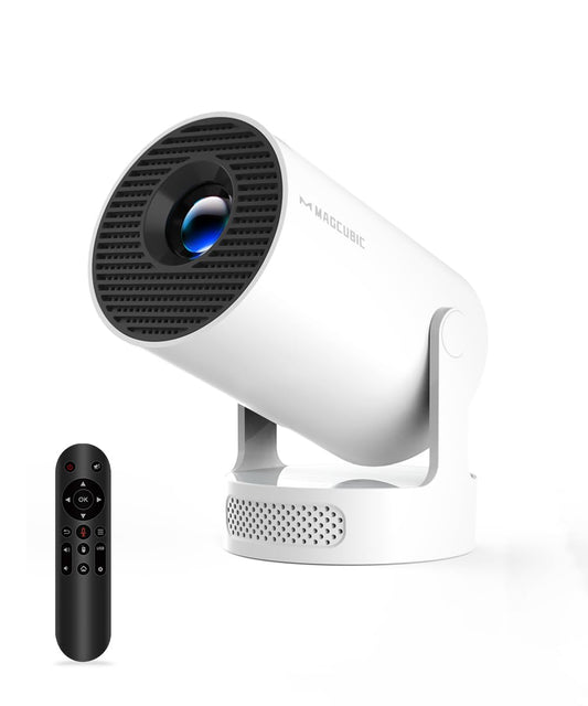 Magcubic 4K Projectors Mini Projector with Upgraded HiFi Speaker, Built-in