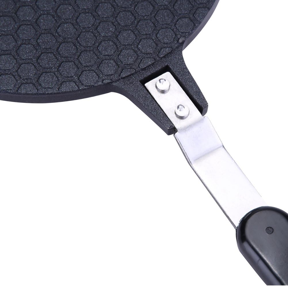 Electric Nonstick Waffle Maker Hot Plate Cooktop Speciality Appliance Black NEW