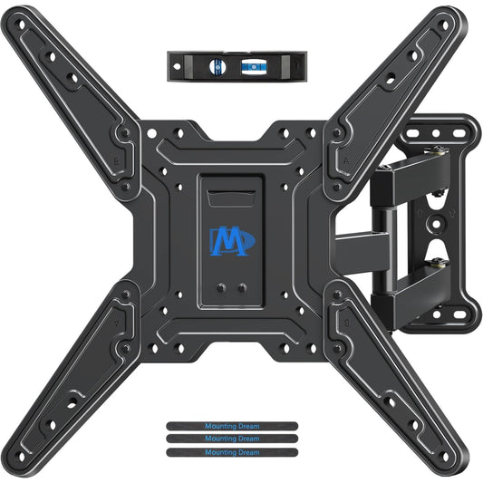 Mounting Dream TV Wall Mount Bracket - Black, Perfect Center Design, Sturdy DEMO