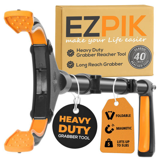 EZPIK Flexible Folding Grabber Tool with Magnets - Reach Aids for Elderly DEMO