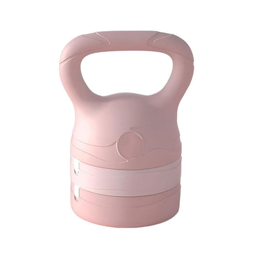 Adjustable 4-in-1 Kettlebells Pink Kettlebell Set with 2.5KG and 4KG DEMO