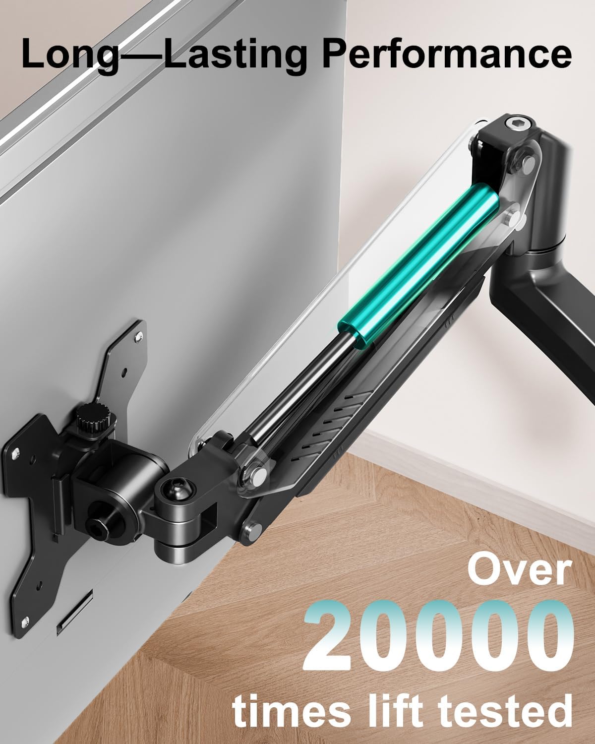 MOUNT PRO Dual Monitor Stand for Desk Taller Arms up to 32 Inch Screens NEW