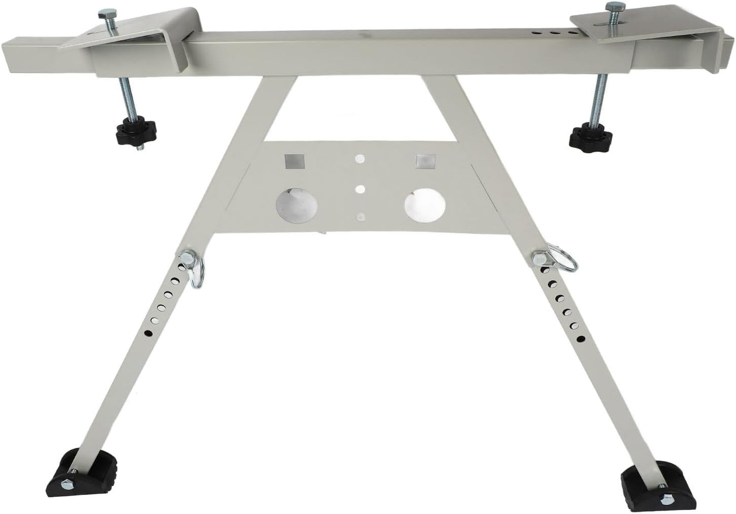 Focket Adjustable Steel Ladder Standoff, 20-27 Inch, Building Supplies for DEMO