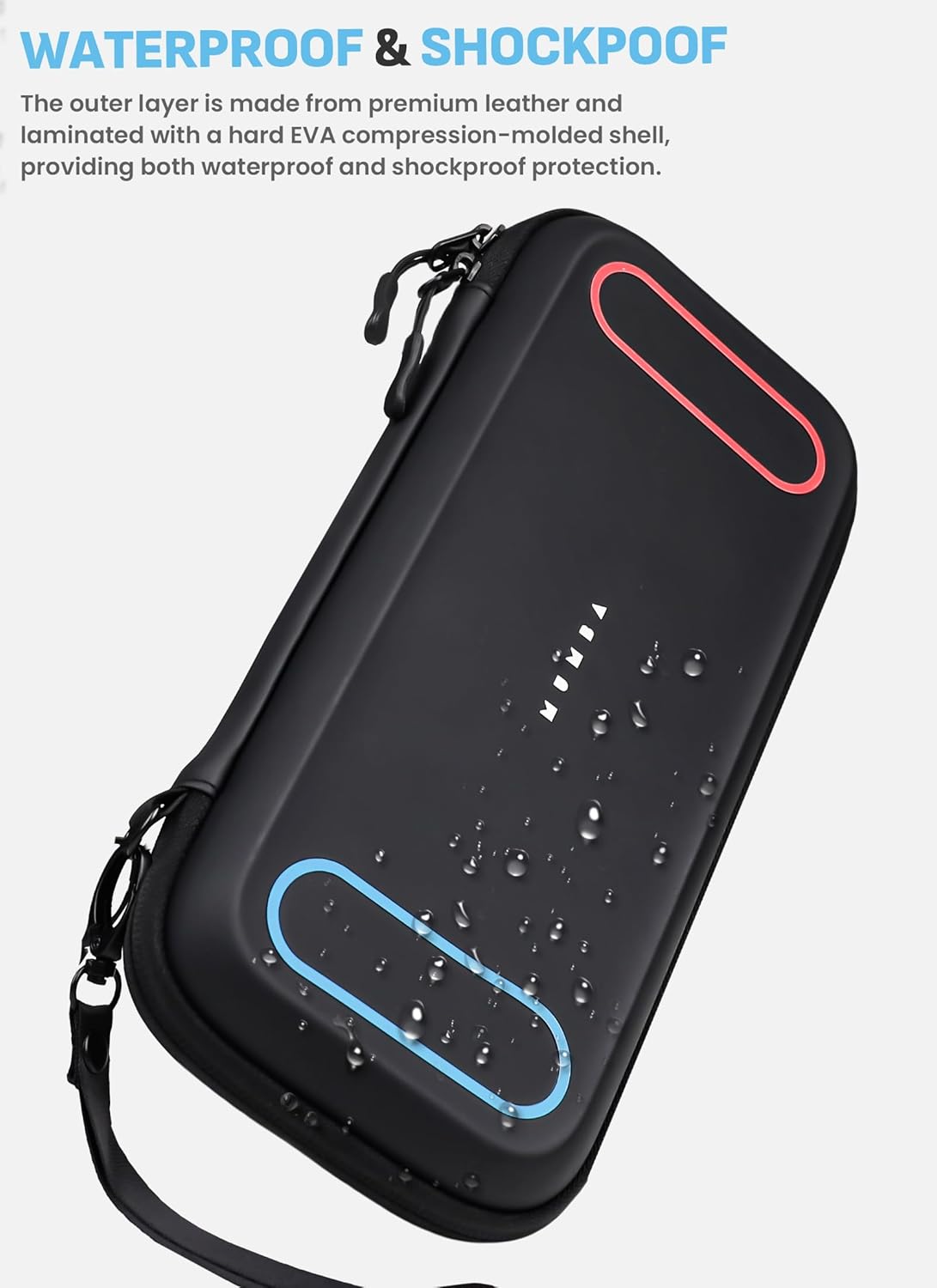 Mumba Protective Cases Carrying Case for Nintendo Switch 2 in Black - DEMO