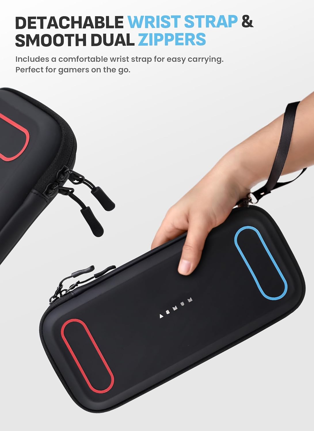 Mumba Protective Cases Carrying Case for Nintendo Switch 2 in Black - DEMO