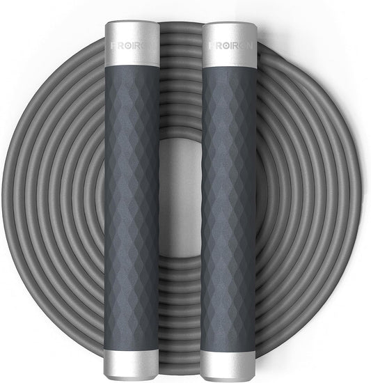 PROIRON Weighted Jump Rope 360° Swivel Ball Bearings Tangle-Free Skipping NEW