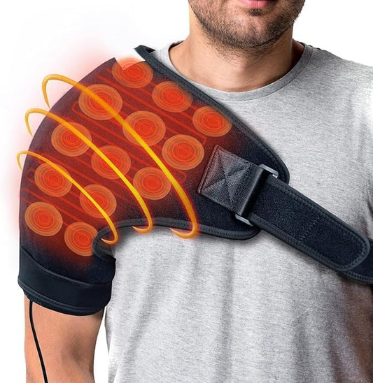UTK Far Infrared Heating Pad with Natural Jade for Shoulder Pain Relief DEMO