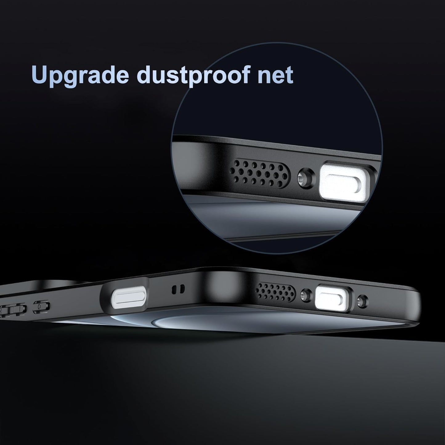 Guizzcg Matte Black Magnetic Phone Case for Oppo Find X9 Pro 2023 NEW