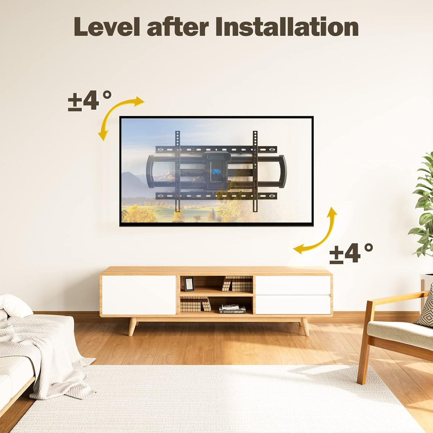 Mounting Dream Full Motion TV Wall Mount for 42-84 Inch TVs up to 100 lbs DEMO