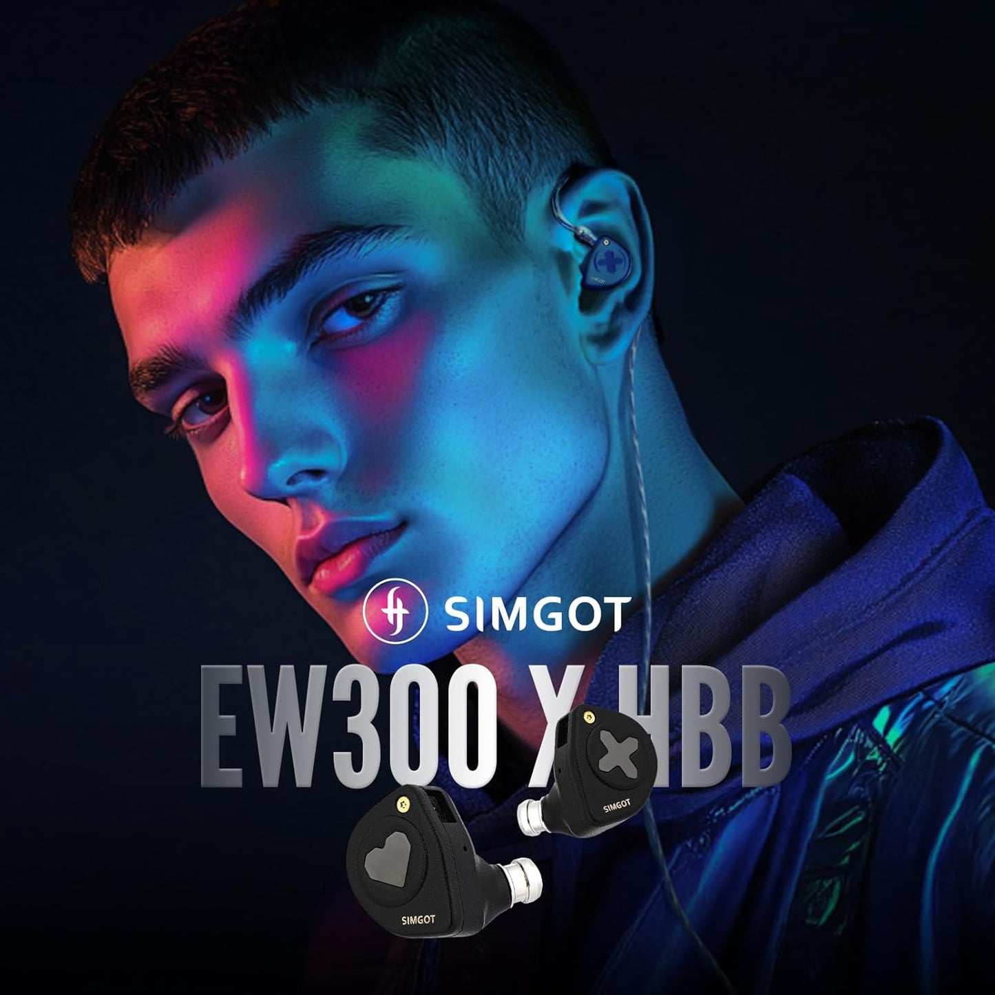 Linsoul Hybrid Driver Wired In-Ear Headphones for Immersive Audio in Black NEW