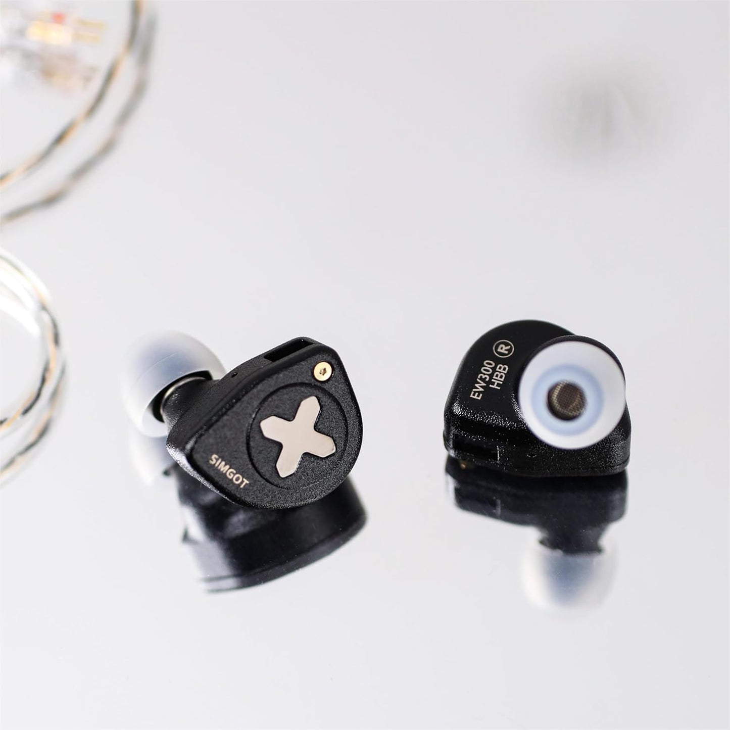 Linsoul Hybrid Driver Wired In-Ear Headphones for Immersive Audio in Black NEW