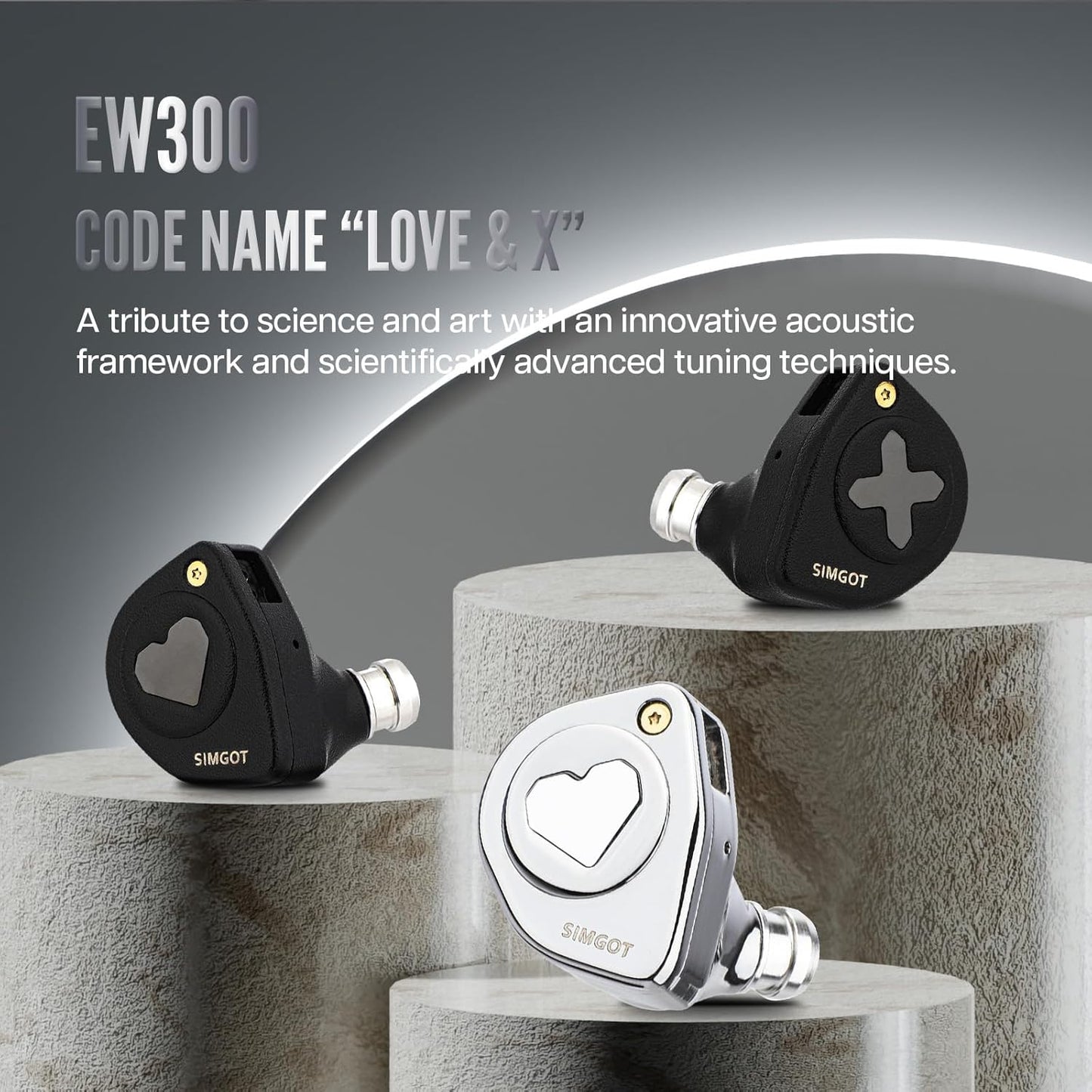 Linsoul Hybrid Driver Wired In-Ear Headphones for Immersive Audio in Black NEW