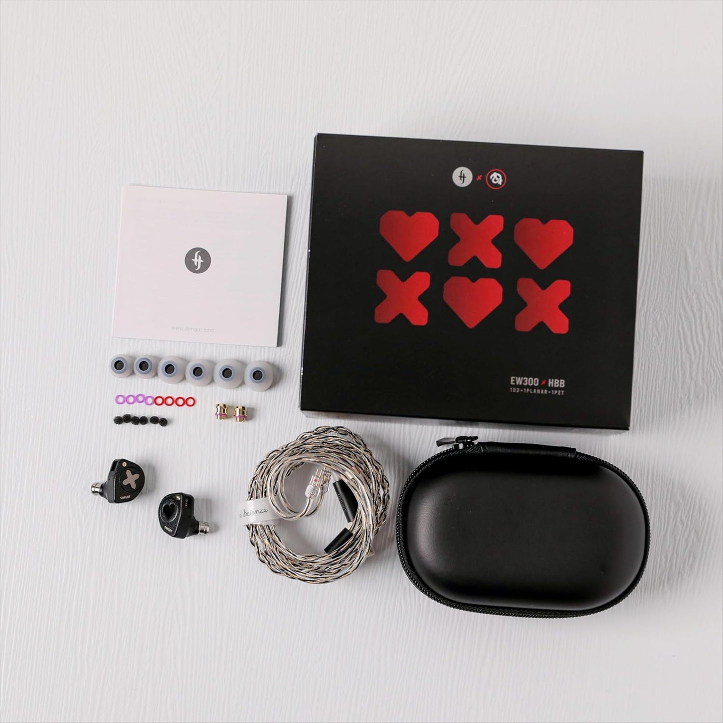 Linsoul Hybrid Driver Wired In-Ear Headphones for Immersive Audio in Black NEW