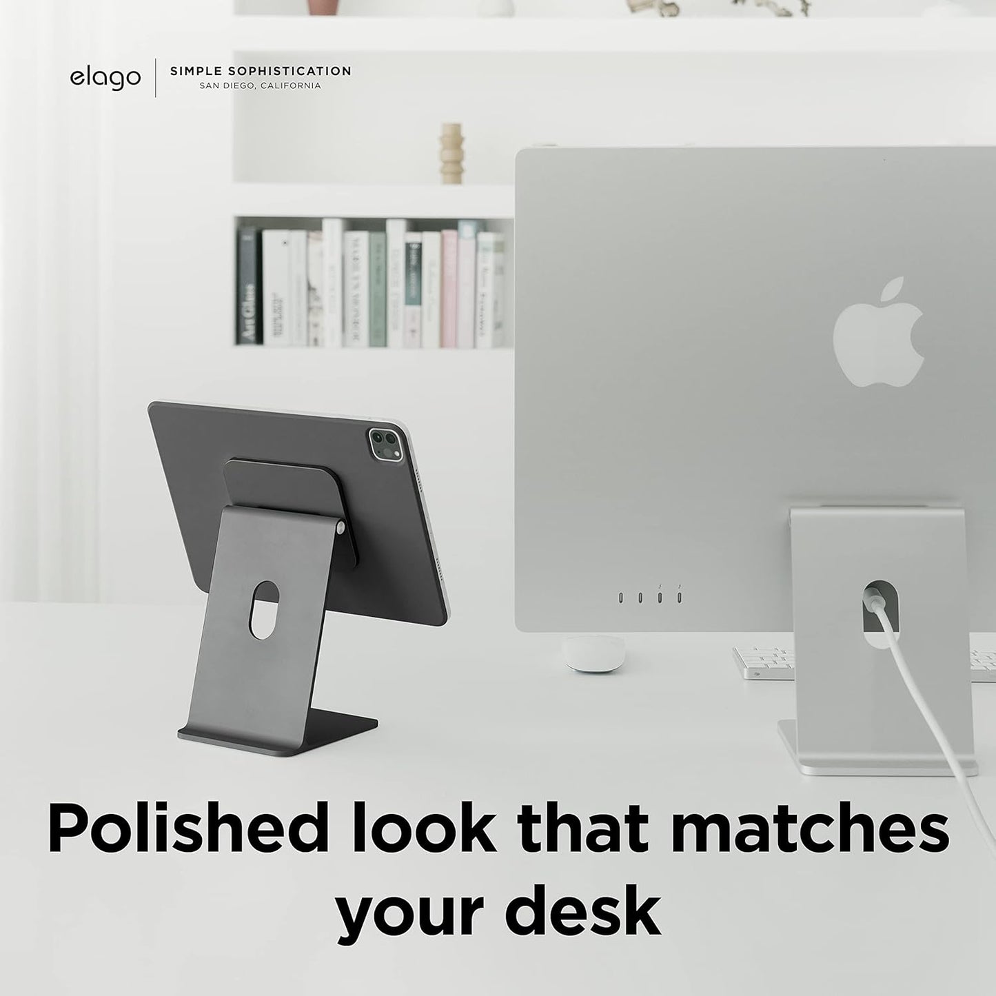 elago Premium Stands Magnetic Stand for iPad Pro 12.9" and 11" Tablets DEMO