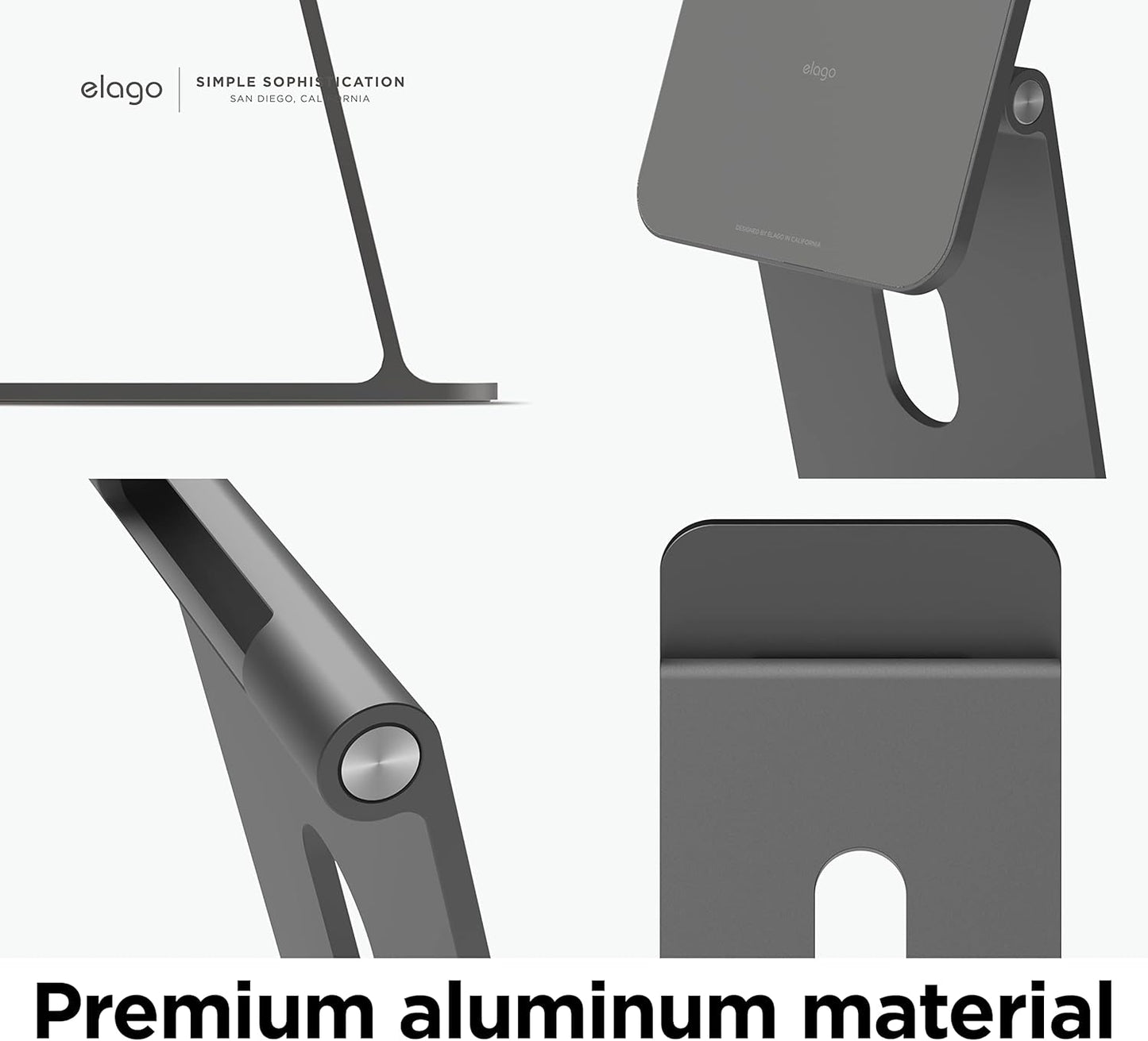 elago Premium Stands Magnetic Stand for iPad Pro 12.9" and 11" Tablets DEMO