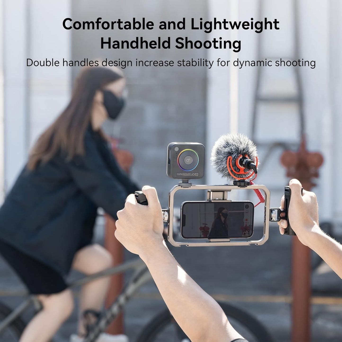SMALLRIG Handheld Video Rig Kits Stabilizer for Creators, Black NEW